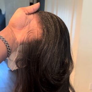 26 Inch 13"x6" Black Body Wave HD Lace Frontal Wig